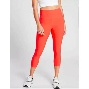Athleta Brand Orange Capris